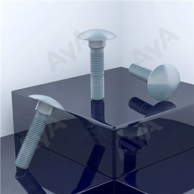 Galvanized a bolt ti kareson para iti deck .