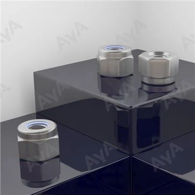 Stainless nga asero nga kandado nga nut .