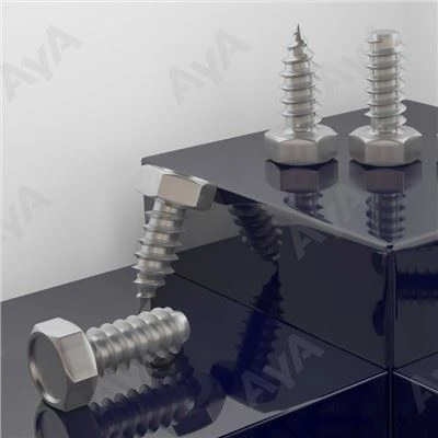 Stainless steel self tapping hex ulo tornilio .